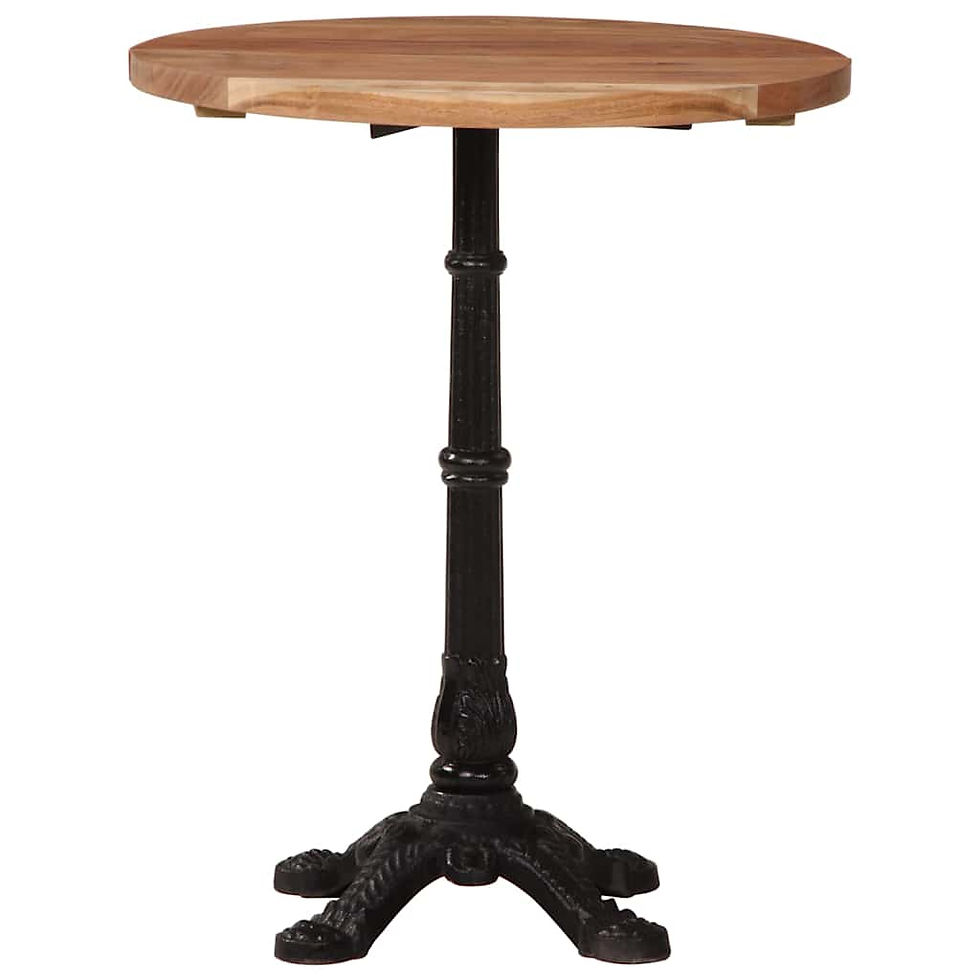 Miniaturbild: Bistrotisch Ø60x76 cm Akazie Massivholz