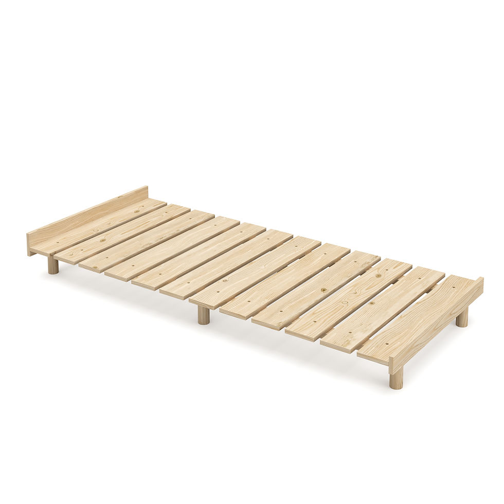 Miniaturbild: Futonbett KIOTO 90 x 200 cm natur