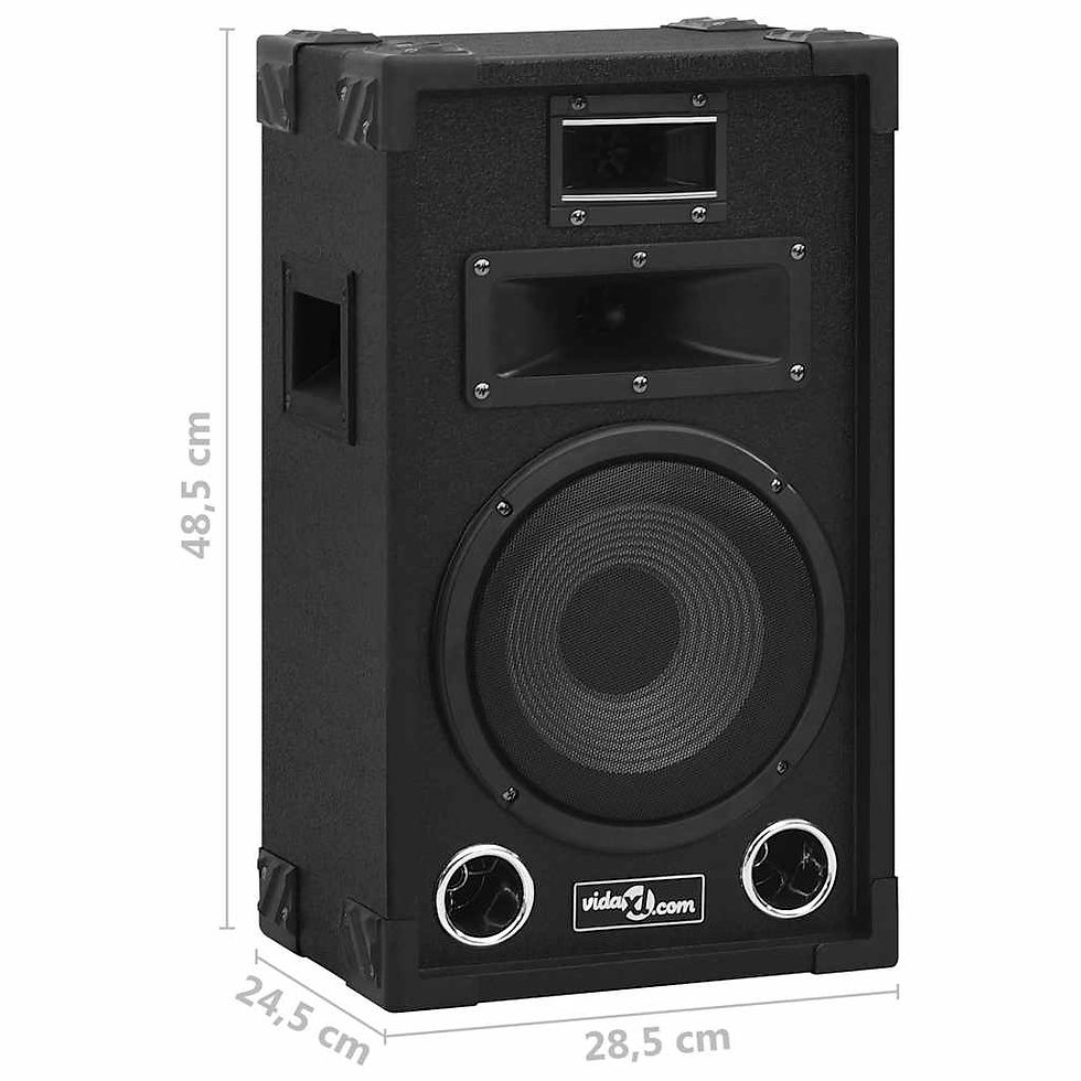 Miniaturbild: Professionelle HiFi-/Bühnen-Lautsprecher Passiv 2 Stk. 800 W