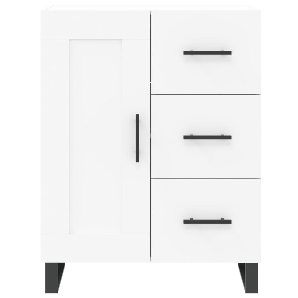 Miniaturbild: Highboard Weiß 69,5x34x180 cm Holzwerkstoff