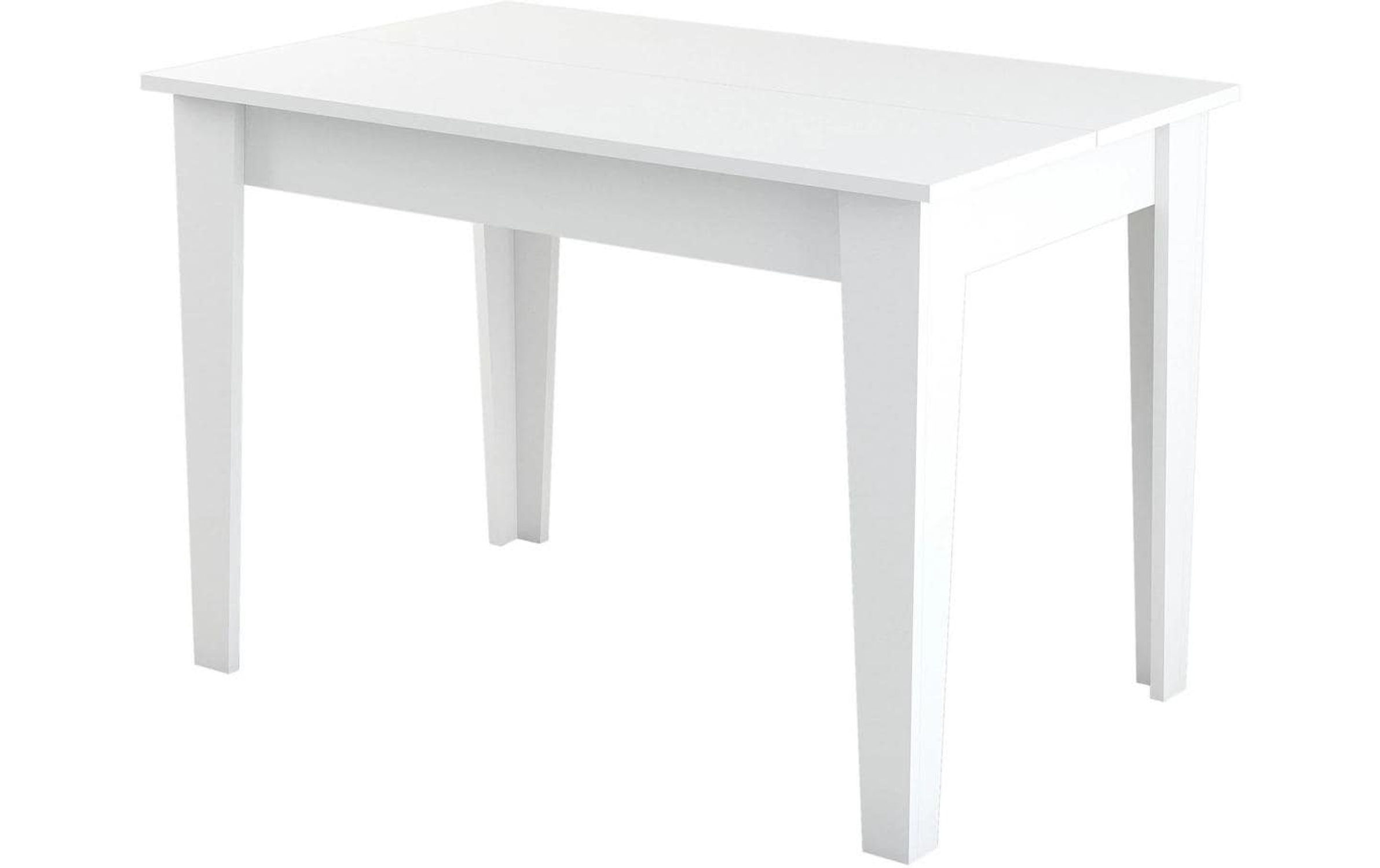 Woody Fashion Tisch Kiew Weiss, 110 x 75 x 72 cm – 110x75x72 cm