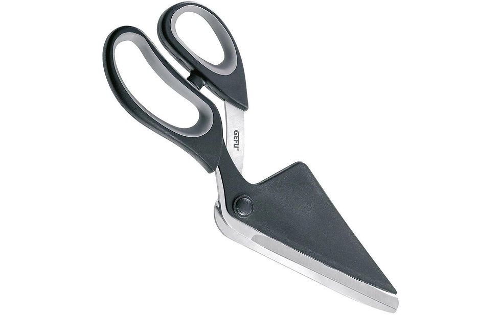 Miniaturbild: GEFU Pizzaschneider Pezzo Schwarz/Silber – Stahl/Kunststoff