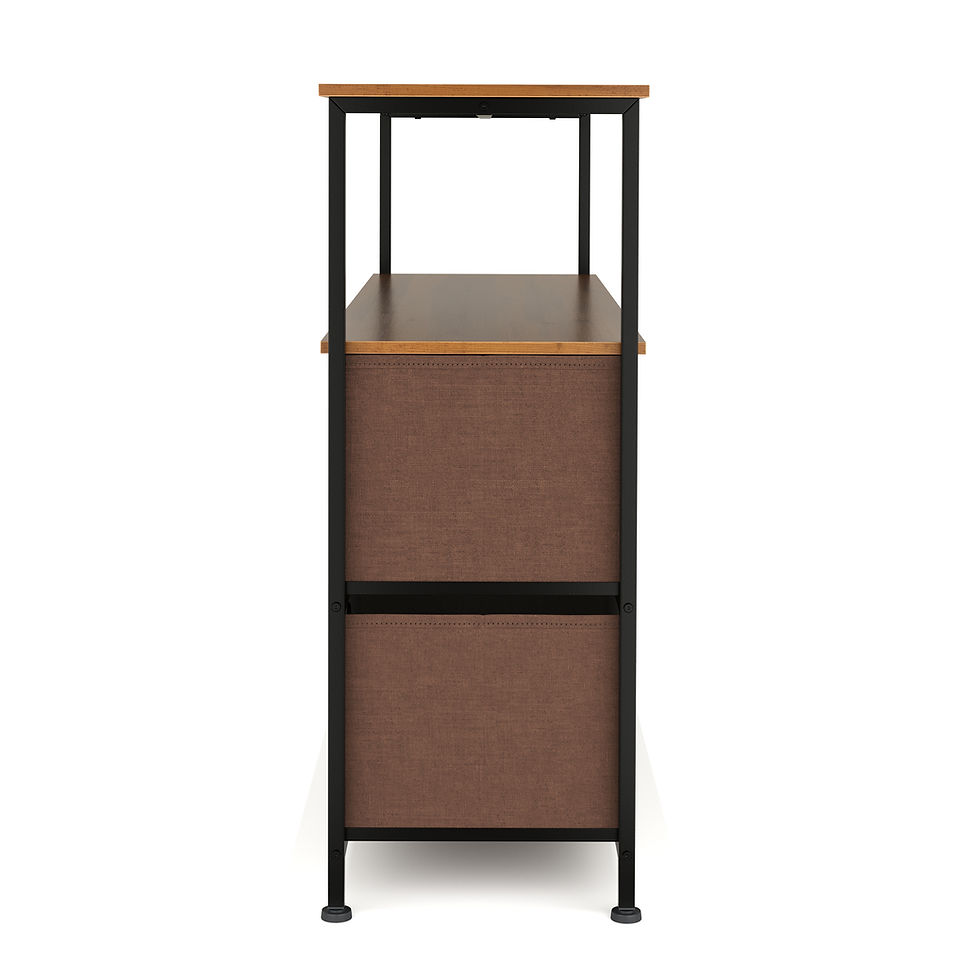 Miniaturbild: Sideboard Mika Braun Weiss 100 x 78 cm