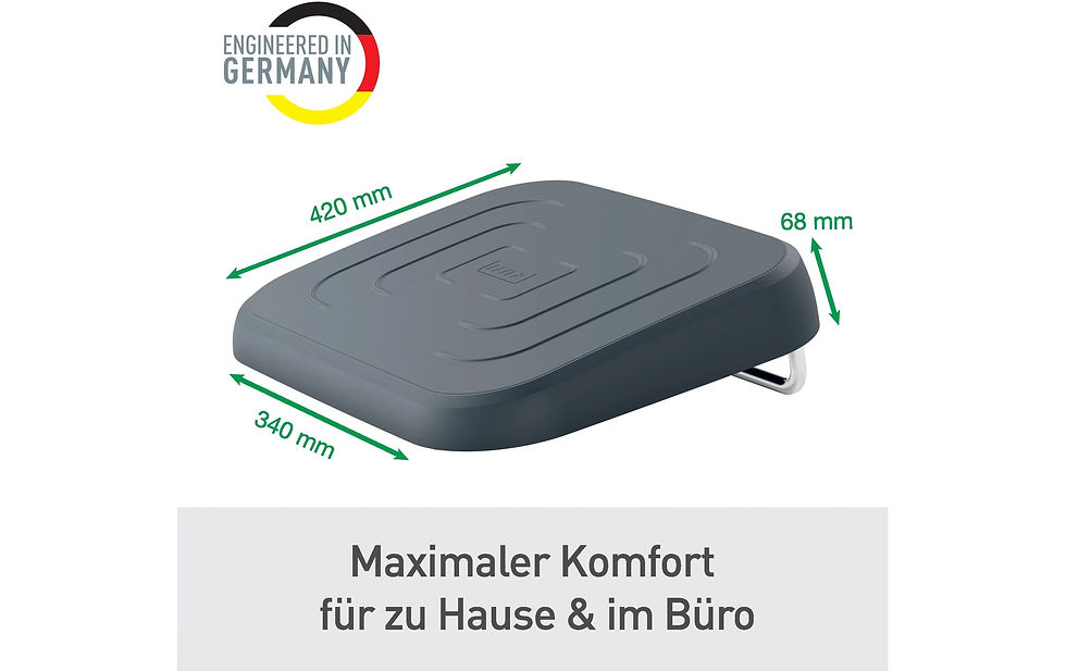 Miniaturbild: Leitz Fussstütze Ergo Grau