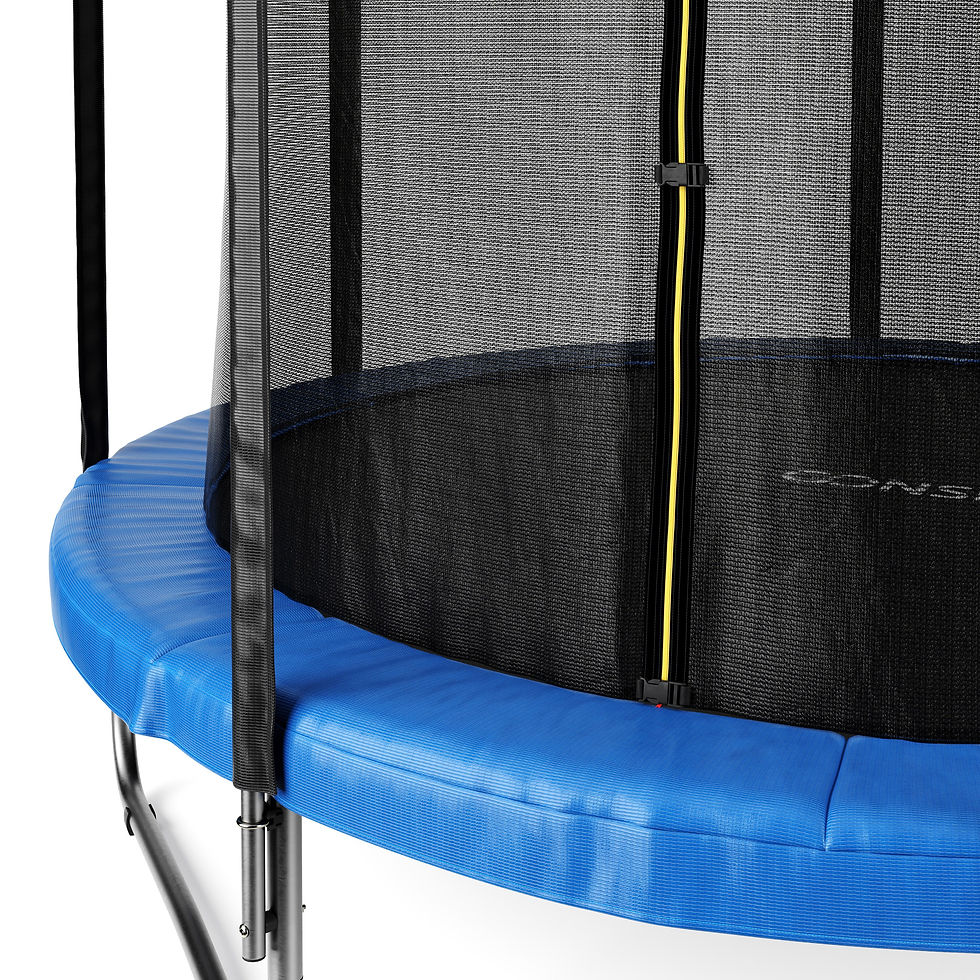 Miniaturbild: Gartentrampolin Komplett-Set Blau 335 cm
