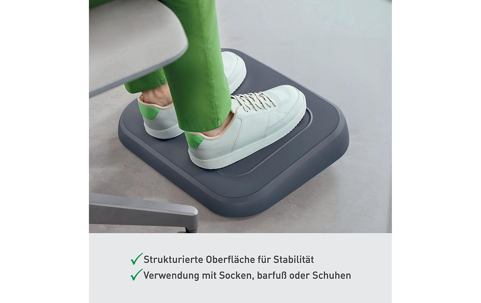Miniaturbild: Leitz Fussstütze Ergo Grau