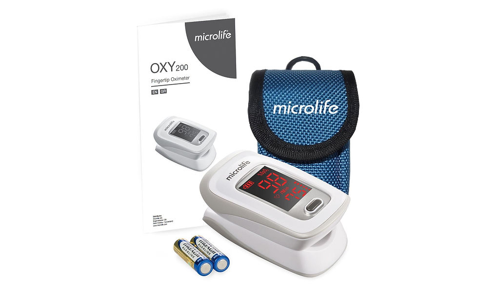 Miniaturbild: microlife Pulsoximeter OXY 200 – Messung von Sauerstoffsättigung und Puls