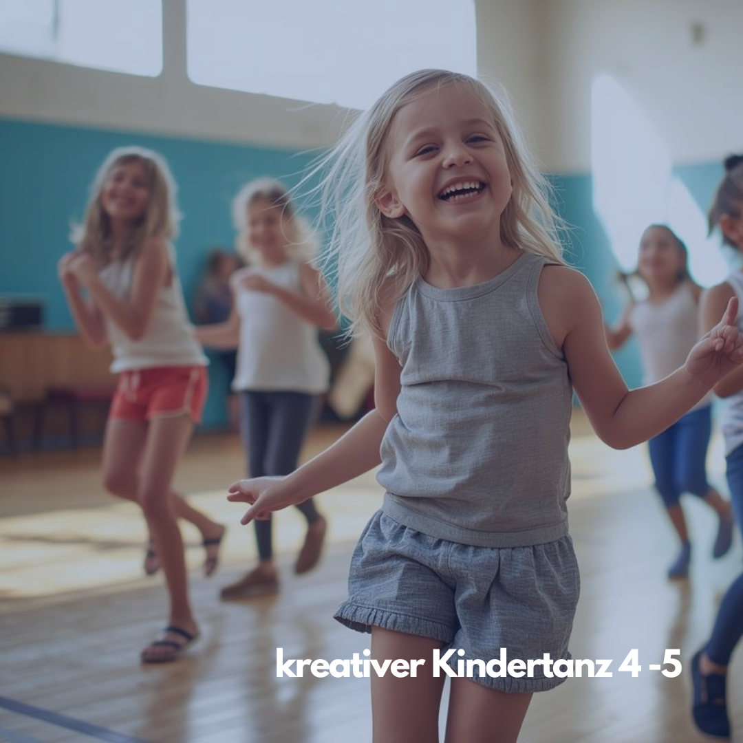 kreativer Kindertanz 4-5 Jahre  - ab 03.11.2025 / 15:30 Uhr