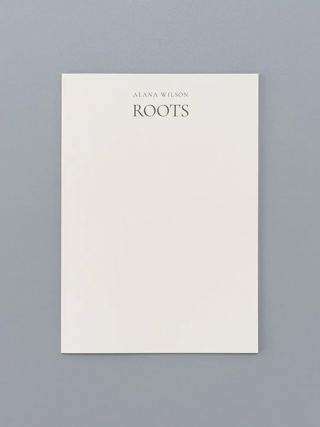 Roots exhibition publication