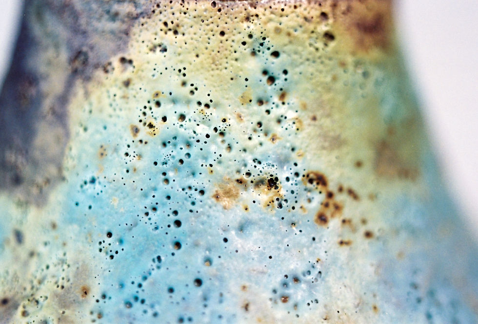 Primavera (Spun Blue) detail