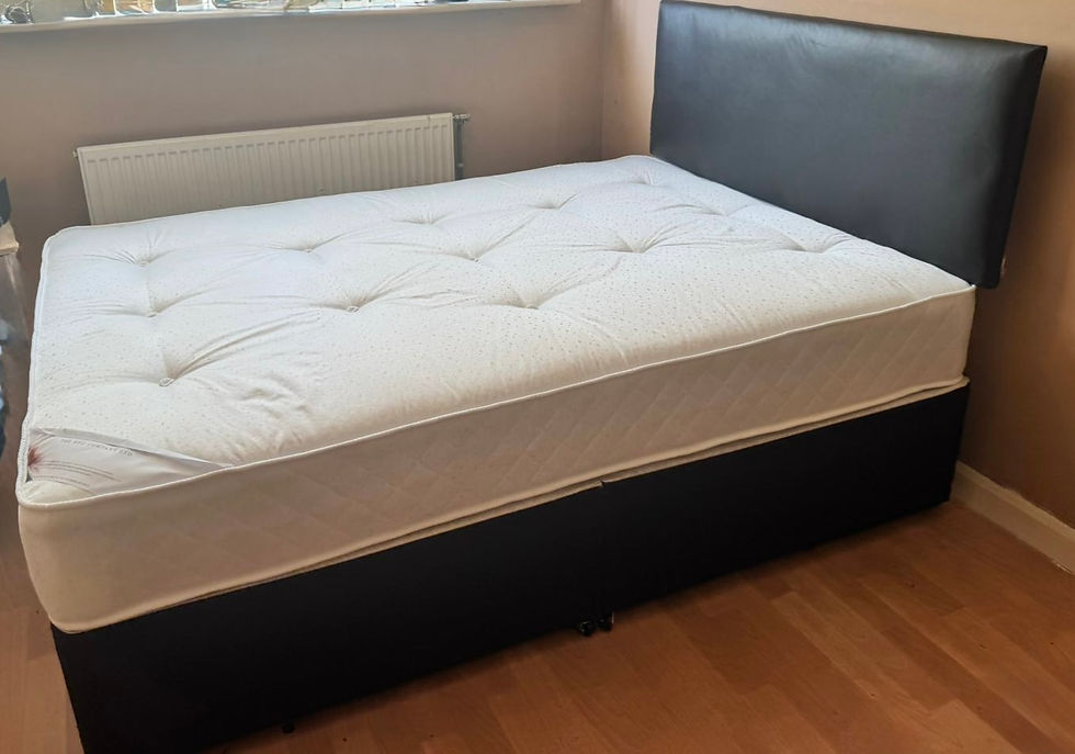 Thumbnail: double apollo  mattress with divan base and hb- choice of colours