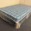 Thumbnail: 4 Foot Economy Mattress with black divan base