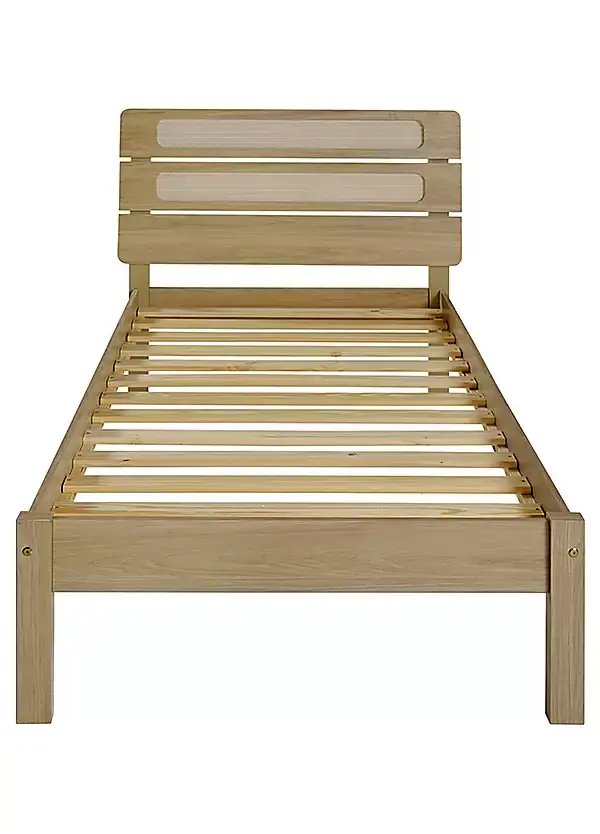 Thumbnail: KING SIZE   - Santana wooden bed frame 