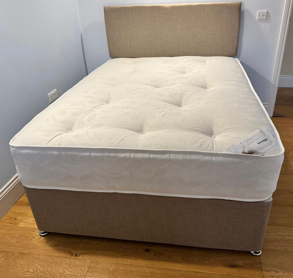Thumbnail: ROYAL 11 INCH VERY FIRM ORTHOPAEDIC MATTRESS DIVAN AND HB -DOUBLE