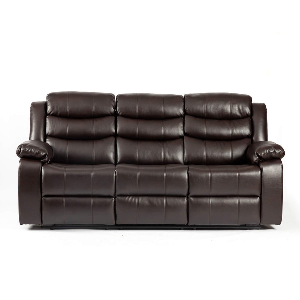Thumbnail: TURIN 3&2&1 recliners -  BROWN   LEATHER AIRE   £1150