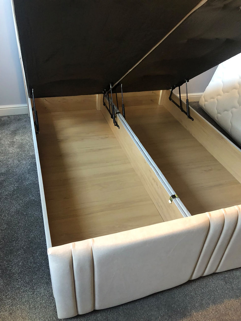 Thumbnail: 4 FOOT - MIAMI 72 inch floor standing Hb - END LIFT DIVAN OTTOMAN 