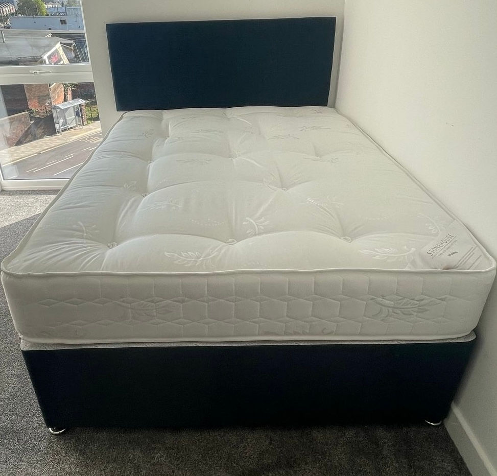 Thumbnail: SUPER TUFT ORTHOPEDIC 2 DRAWERS DIVAN BASE AND 10/11 INCH MATTRESS -KING SIZE