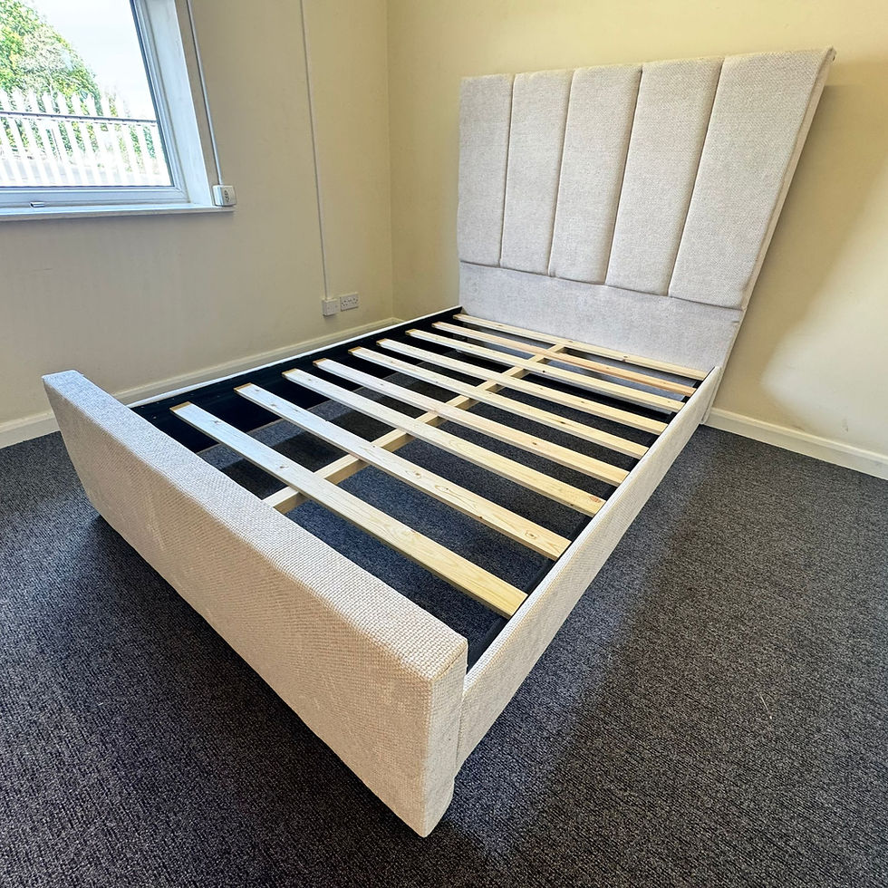 Thumbnail: SINGLE - OAKLEY BED FRAME - choice of colours and fabrics 