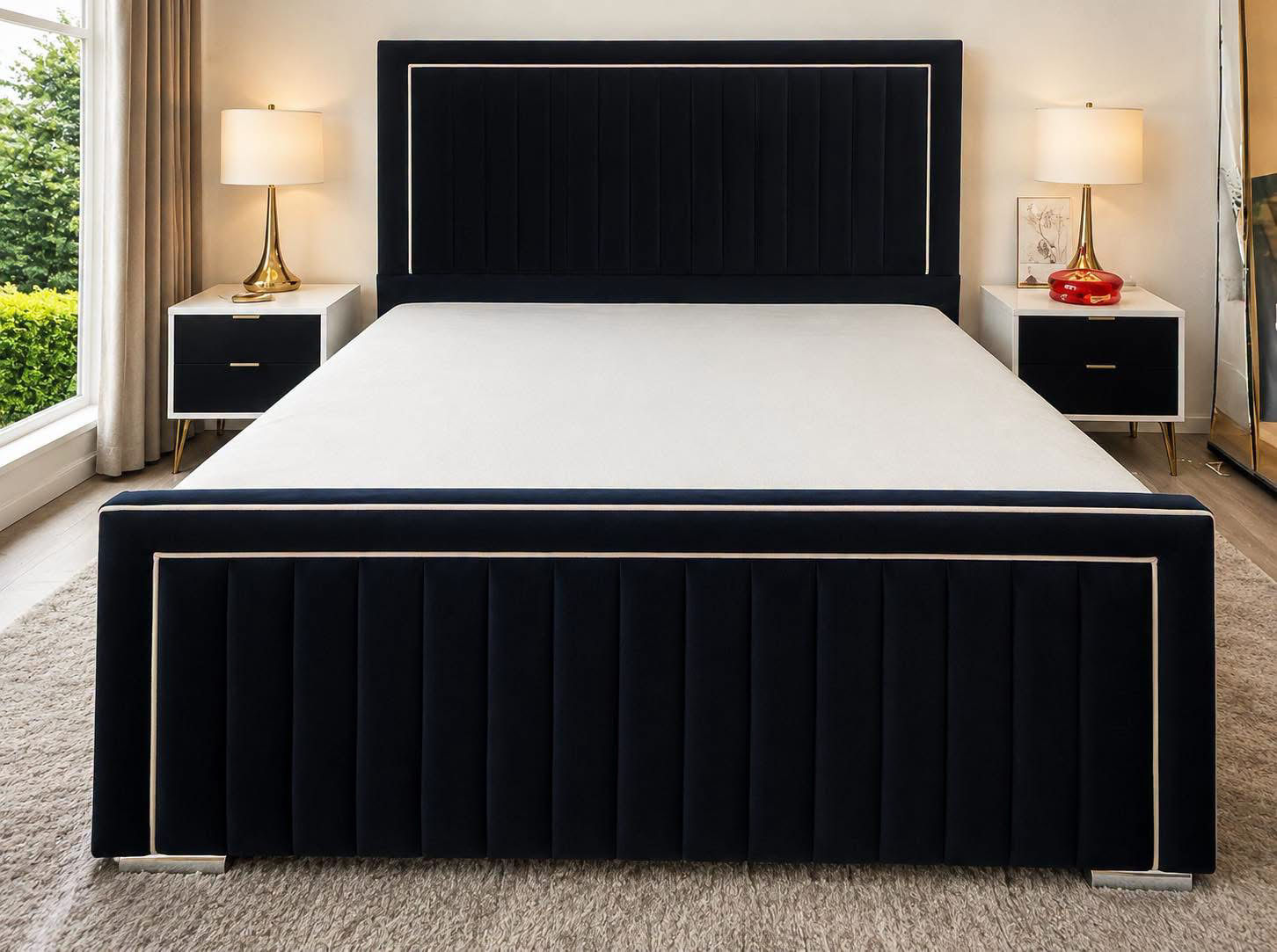 LAURA HAND MADE BED FRAME - 4 FOOT