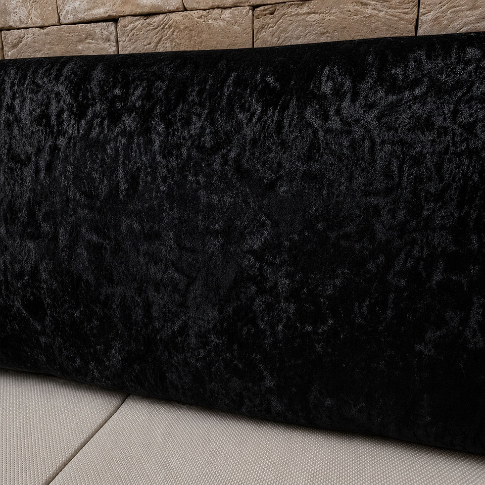 Thumbnail: KING - CRUSHED VELVET HEADBOARD - CHOICE OF COLOURS 
