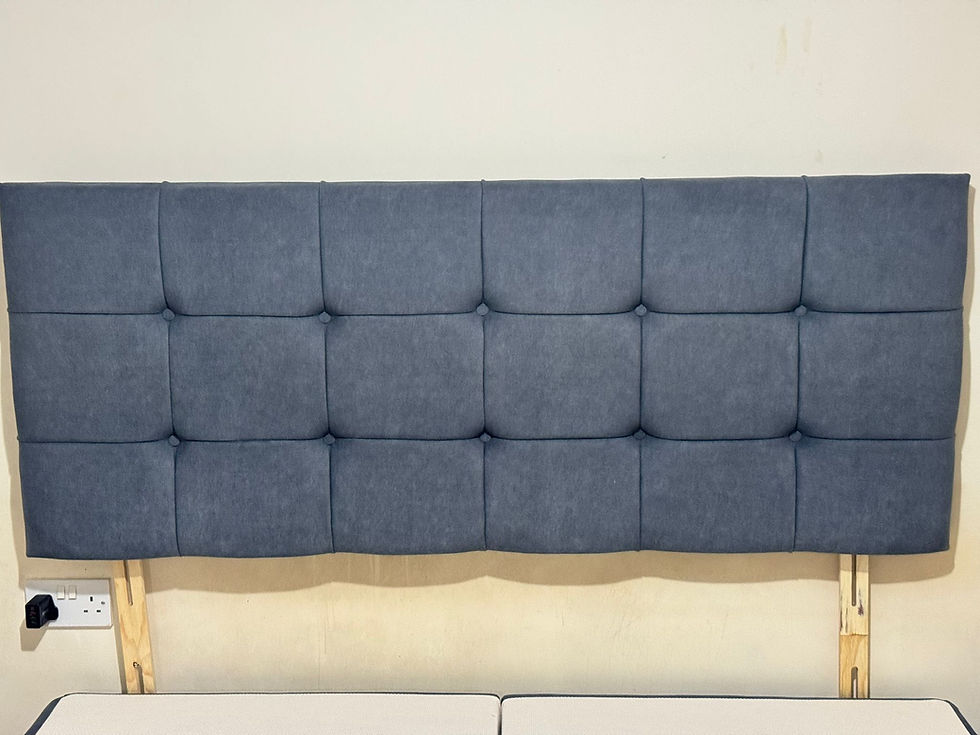 Thumbnail: SUPER KING SIZE TS ARIES  HEADBOARD CHOICE OF COLOURS