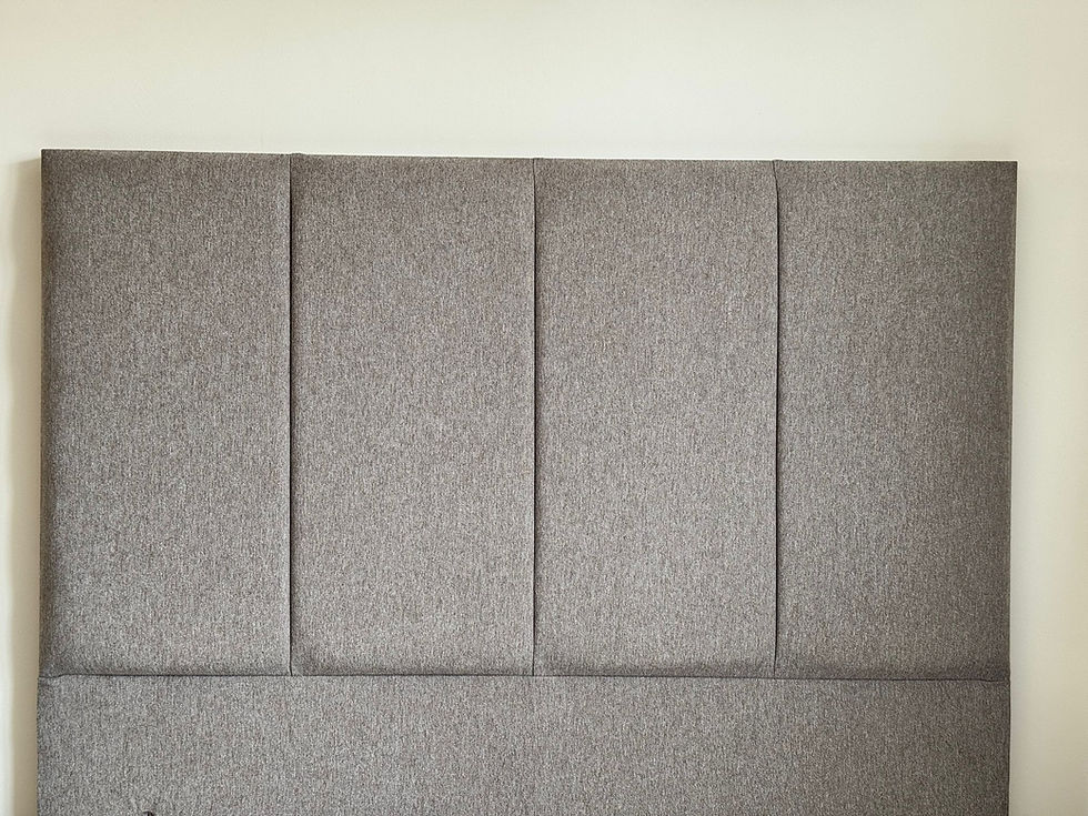 Thumbnail: POLO - FLOOR STANDING HEADBOARD WITH 2 DRAWERS DIVAN BASE - DOUBLE 