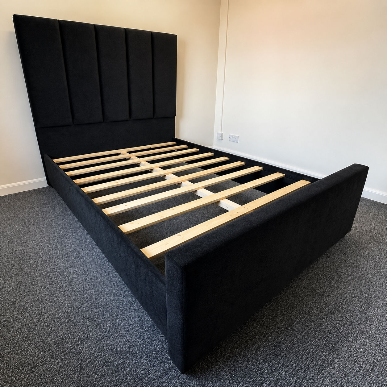 DOUBLE - OAKLEY BED FRAME - choice of colours and fabrics