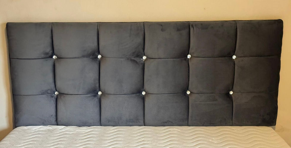 Thumbnail: SUPER KING SIZE TS ARIES  HEADBOARD CHOICE OF COLOURS