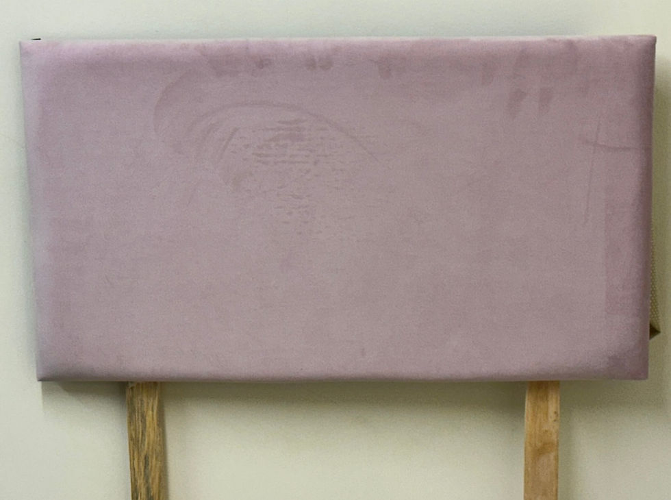 Thumbnail: KING  - PLUSH VELVET HEADBOARD - CHOICE OF COLOURS 