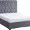 Thumbnail: KING - MADISON END LIFT OTTOMAN BED FRAME - GREY VELVET 