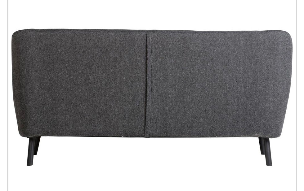 Thumbnail: ASHLEY 3  seater sofa - grey fabric 