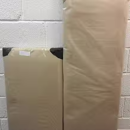 Thumbnail: LEATHER HEADBOARD - 4 FOOT- CHOICE OF COLOURS 
