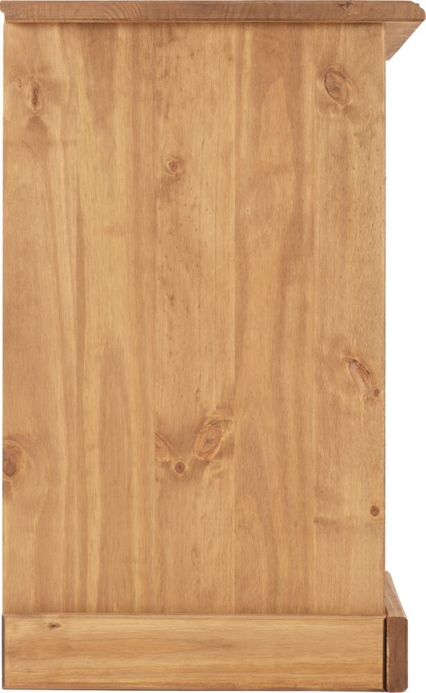 Thumbnail: Corona 4 Drawer Dressing Table - Distressed Waxed Pine