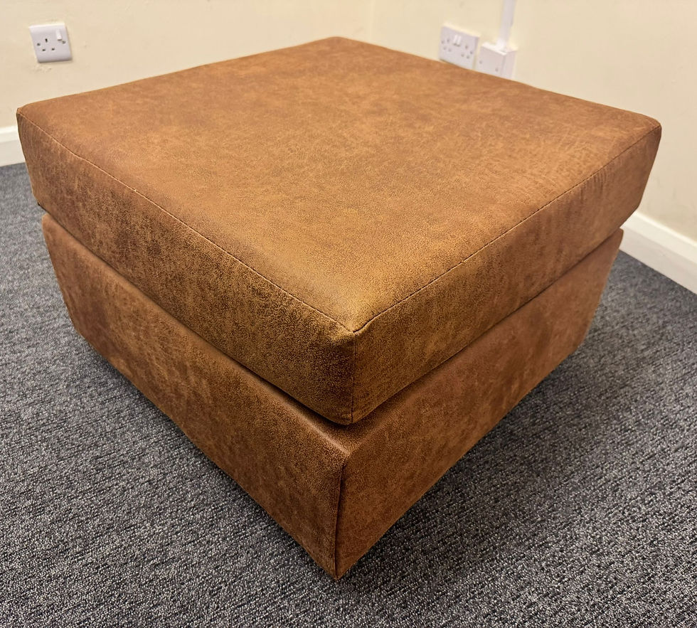 Thumbnail: OAKLAND FOOTSTOOL - RENO TAN 