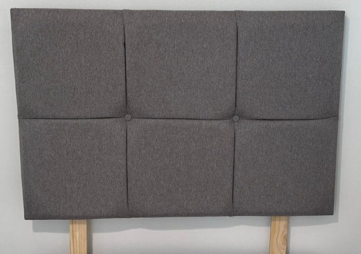 Thumbnail: Super King Size - Olive Headboard (Choice of Colours/Fabrics)