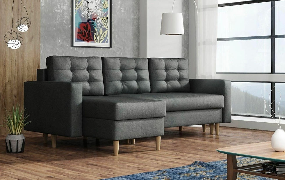 ANA SOFA BED - DARK GREY