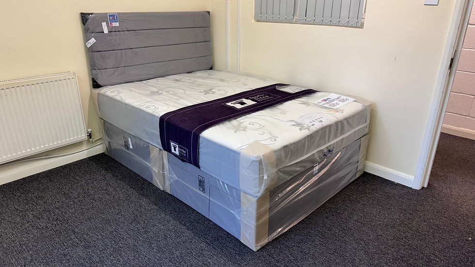 Thumbnail: LYON ORTHO MEMORY MATTRESS 2 DRAWERS ARIES Hb - 4 FOOT 