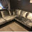 Thumbnail: SHANNON 2 CORNER 2  SOFA IN BLACK PU/CRUSHED VELVET 