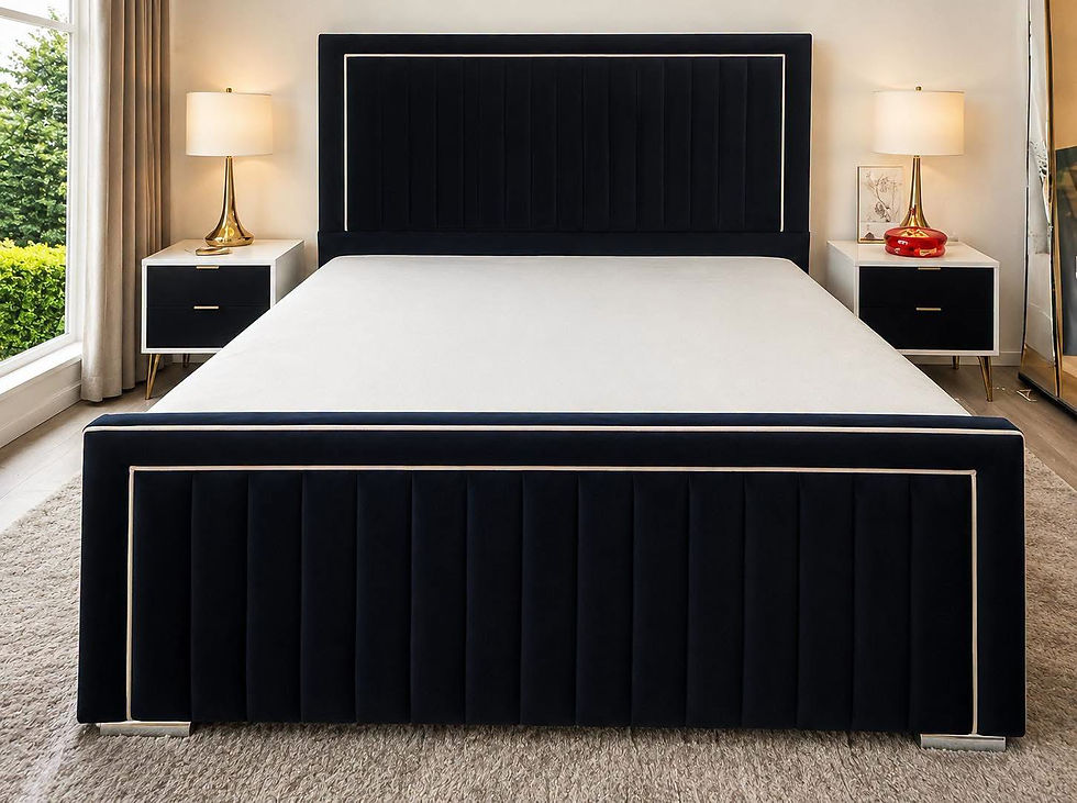Thumbnail: LAURA HAND MADE BED FRAME SUPER  KING SIZE