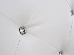 Thumbnail: DOUBLE WHITE LEATHER HOLLYWOOD END LIFT OTTOMAN 