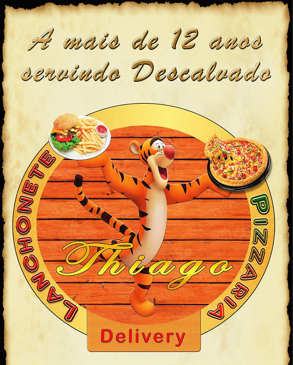 Logo Thiago Lanches e Pizzas