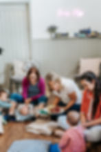 Baby Steps Studio Mums coming together in a calm environment