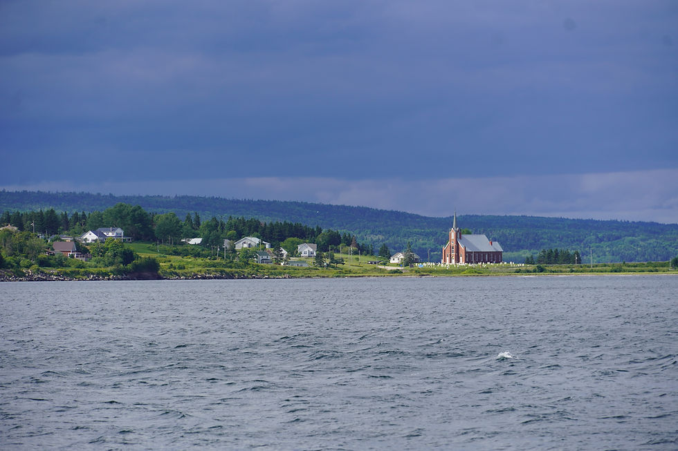 A pretty church we passed on our way out of the lakes