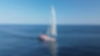 A photo from the first time we got all of the sails out.