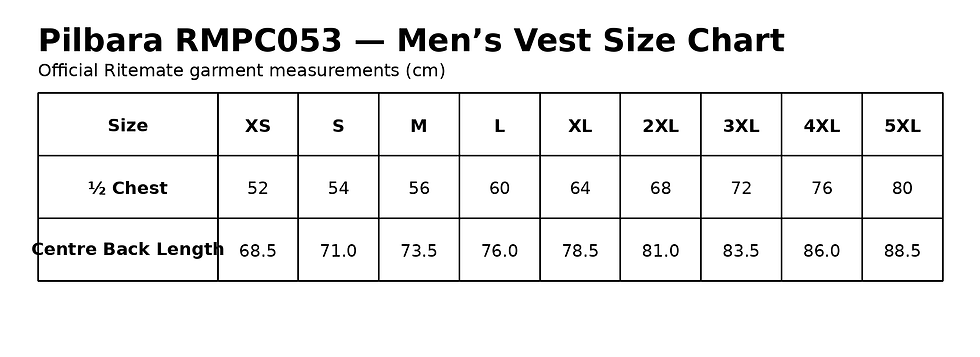 Thumbnail: Mens Pilbara Vest