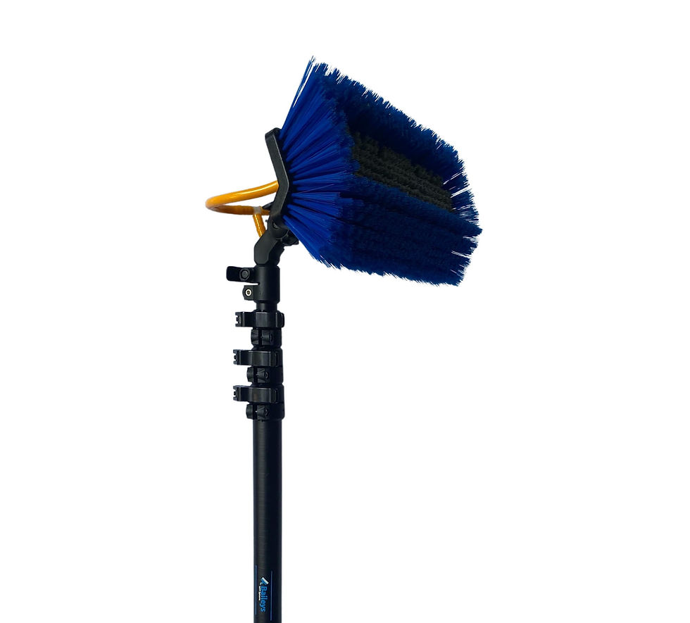 Thumbnail: 18ft Fibre Spire Water Fed Pole