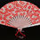 Miniature : Eventail Rouge et Blanc