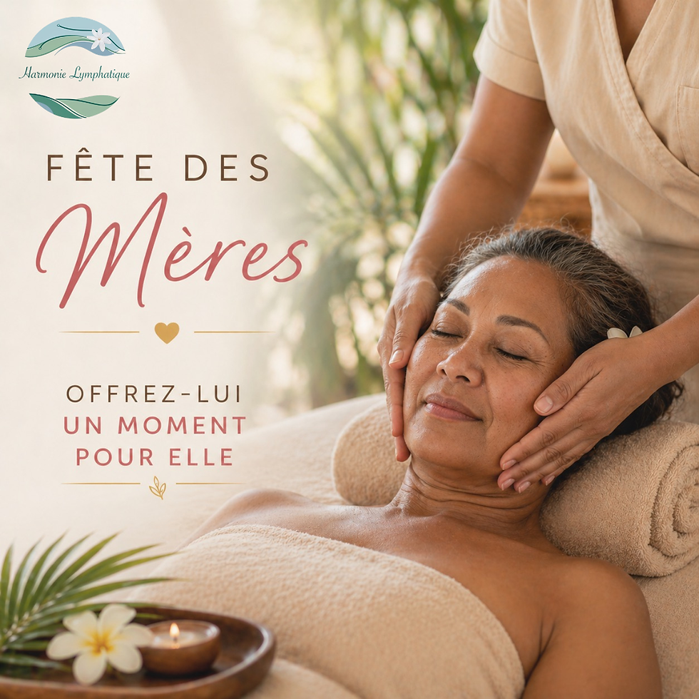 Fêtes des mères Polynésie drainage lymphatique vodder