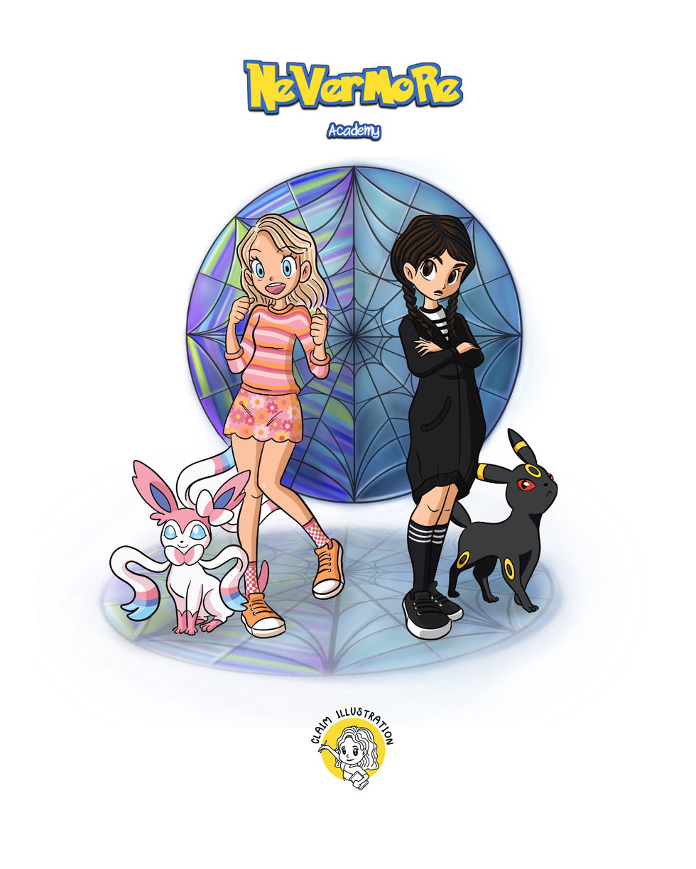 Wednesday x Pokemon