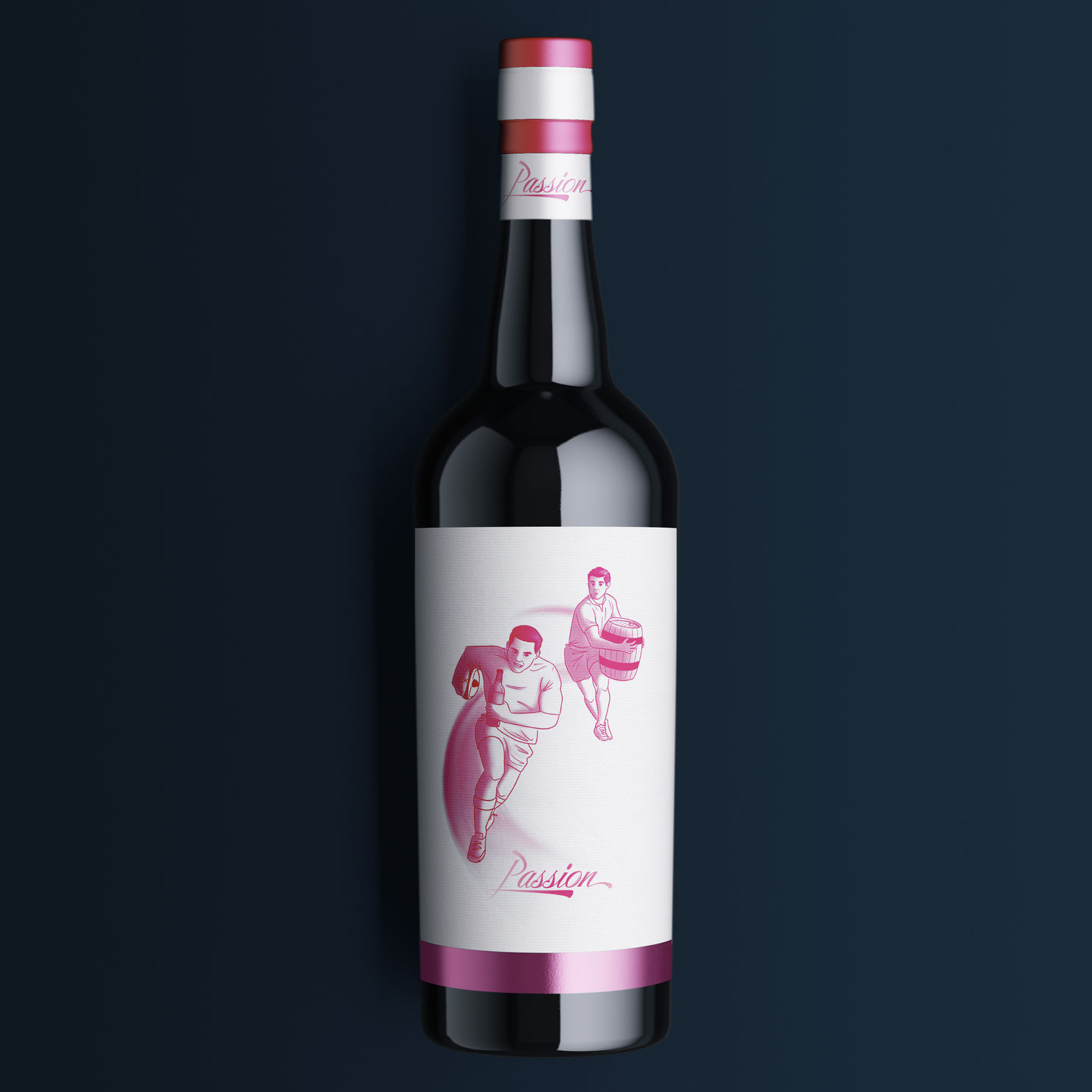 Passion rugby - Mockup